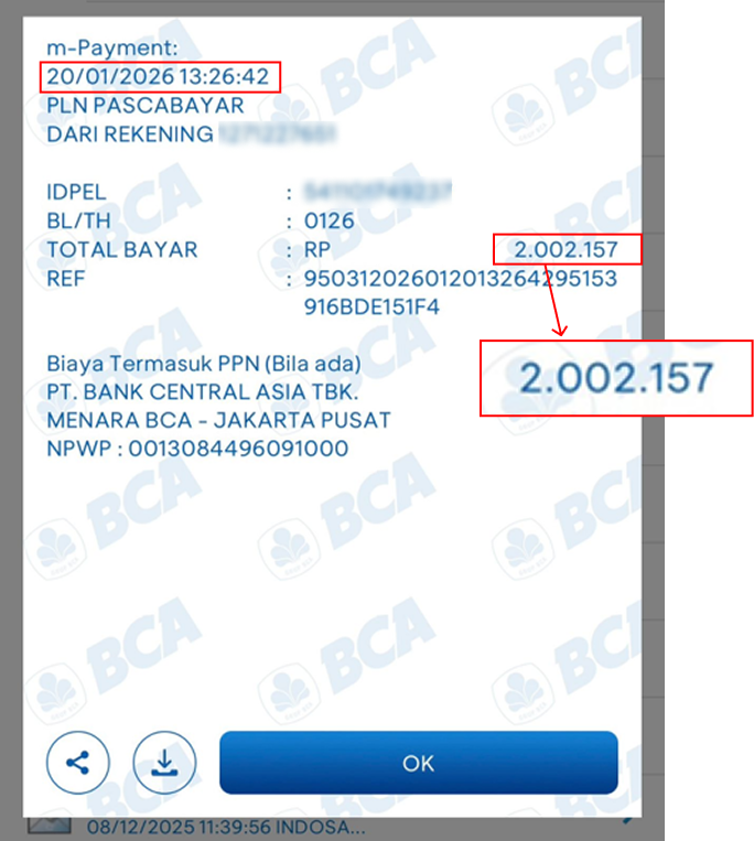 BULAN KE-3 Turun 31%