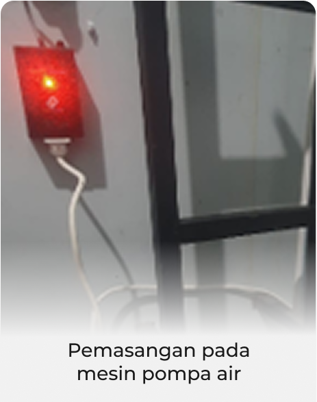 Pemasangan pada pompa air